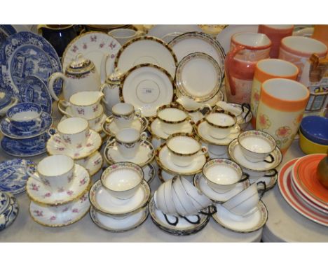 Teawares - A Royal Albert part tea service, a continental part coffee service, a Tuscan china part tea service, a Jason china