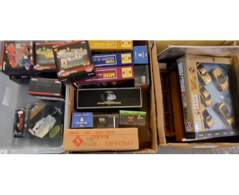 Collection of assorted diecast vehicles to include: Corgi Drivetime Motorsport models, Heritage Classics Williams Formula 1 D