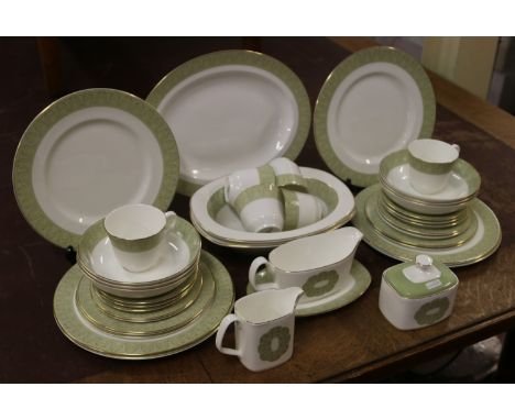 A Royal Doulton part tea and dinner service decorated in the Sonnet pattern, approximately 40 pieces.