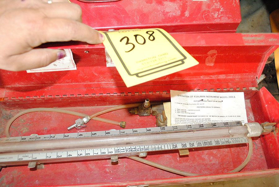 KUHLMAN INSTRUMENT GAUGE, MODEL 2000A