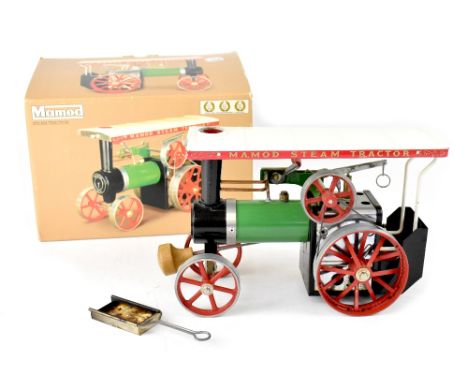 A Mamod steam tractor 'TE 1a' in original box.
