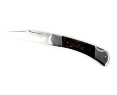A large 'Mammut' by Rostfrei shop counter display folding lock knife, length when opened 44cm. CONDITION REPORT This from a s