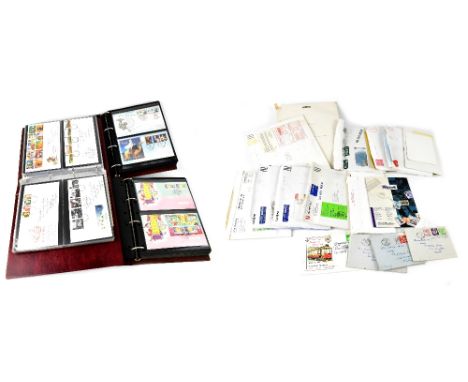 A large quantity of mainly first day cover stamps to include examples from the British Philatelic Bureau including collection
