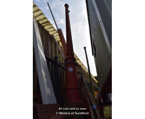 *CAST IRON LAMP POST