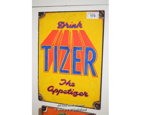 *REPRODUCTION VINTAGE PAINTED SIGN, 380MM X 520MM
