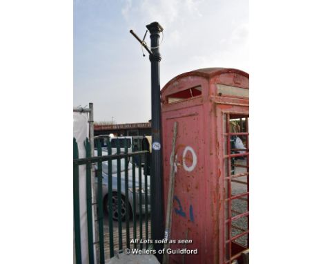 *CAST IRON LAMP POST