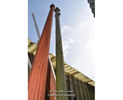 *CAST IRON LAMP POST