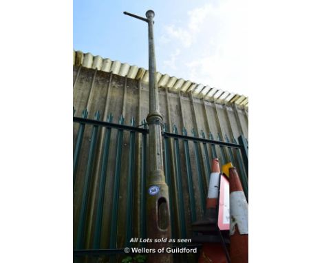 *CAST IRON LAMP POST