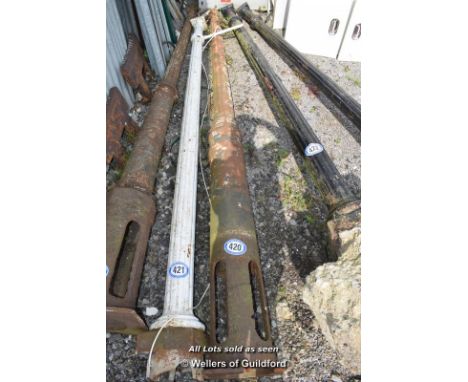 *CAST IRON LAMP POST