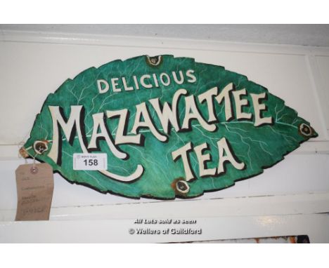 *REPRODUCTION VINTAGE PAINTED SIGN, 640MM X 330MM