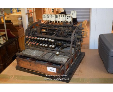 *VINTAGE CASH REGISTER (A/F)