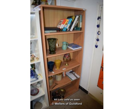 *MODERN FIVE SHELF BOOKCASE