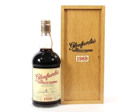 Glenfarclas 'The Family Casks' 1969 Single Cask Highland Malt Scotch Whisky, bottled 2008, one of 89 bottles, cask number 318