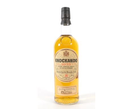 Knockando 1975 Pure Single Malt Scotch Whisky, 11 years old, 1980s bottling, 75cl 40% vol (one bottle)