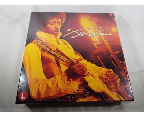 The Jimi Hendrix Experience Live 1967 / 68 Paris / Ottawa boxed set containing CD, coloured vinyl, T-shirt, Poster, Postcard 