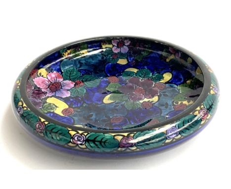 A Thomas Forrester &amp; Sons Florentine Phoenix fruit bowl, 29cmD 