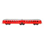 Märklin Triebwagen TW 12970 R, Spur 0, elektr., rot, farbl. rest. und ergänzt, Z 3
