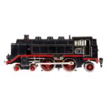 Märklin 2-B-1 Tenderlok TCE 70/12920, Spur 0, elektr., schwarz, mit kW und 2 el. bel. Stirnlampen,