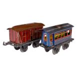 2 Bing Wagen, Spur 0, uralt, CL, LS, L 11, Z 3