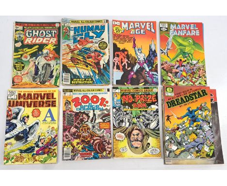 Marvel &amp; Epic Superhero &amp; Science Fiction Comics. &nbsp;Includes Ghost Rider, The Human Fly, Marvel Age #1 First Issu