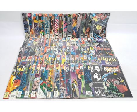 DC Batman Comics. &nbsp;Includes #436 First Appearance of Tim Drake (Robin), #475 First Appearance of Renee Montoya (Question