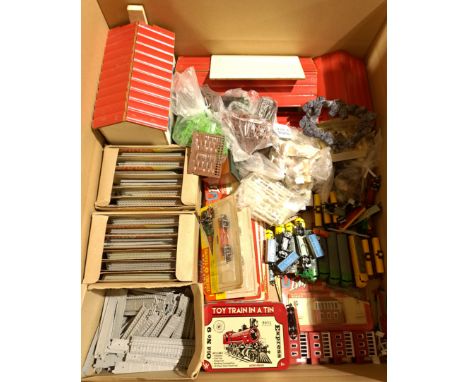 Lone Star, Britains or Similar, a boxed and unboxed Group of Toy Figures &amp; Train Collectibles. Although unchecked for com