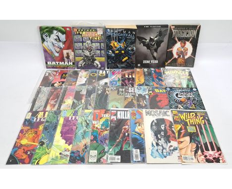 Marvel, Epic,&nbsp;DC &amp; Vertigo,&nbsp;Superhero &amp; related Comics &amp; Graphic Novels. &nbsp;Includes Batman, Joker, 