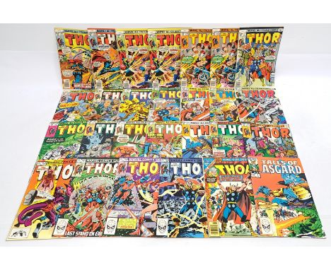Marvel The Mighty Thor &amp; related Comics.&nbsp; Bronze to Copper Age, an unbagged group.&nbsp; Although unchecked for comp