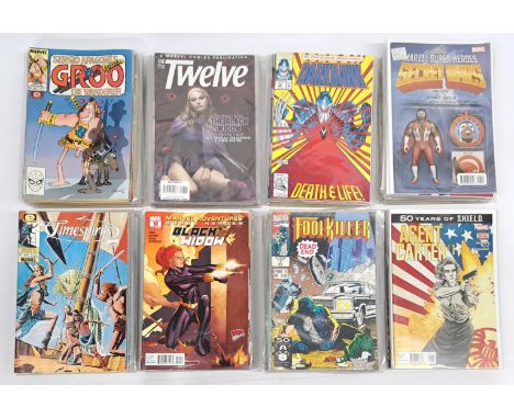 Quantity of Marvel Superhero, Humour &amp; Fantasy&nbsp;Comics. &nbsp;Includes Groo The Wanderer, The Twelve &amp; Darkhawk. 