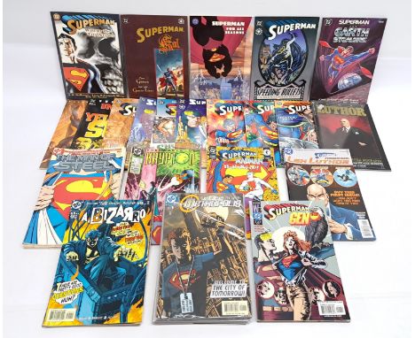 Quantity of DC Superman &amp; related Comics, Complete Mini-Series &amp; Graphic Novels. &nbsp;Includes The Man of Steel #1 t