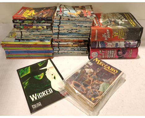 Hachette, Carlton &amp; Similar, a mixed Group of Books. Includes Commando Series with others. Although unchecked for complet