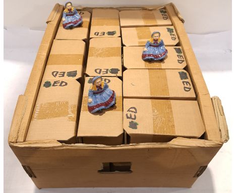 Wade, A boxed Group of Emily Doll Figurines. Please note this lot includes only the same figure. Although unchecked for compl
