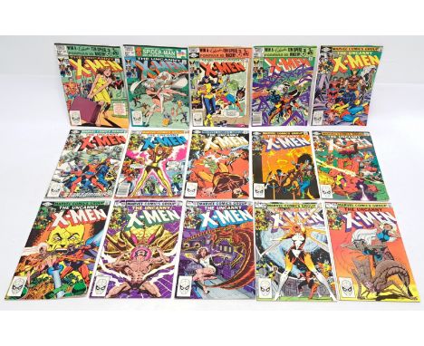 Marvel Uncanny X-Men Comics Vol. 1 (1981 to 1983).&nbsp; Consecutive run from #151 to #165, Includes #155 First Appearance of