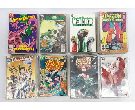 Quantity of DC Green Lantern, Legion of Super-Heroes &amp; Justice Society of America Comics &amp; Graphic Novels. &nbsp;Incl