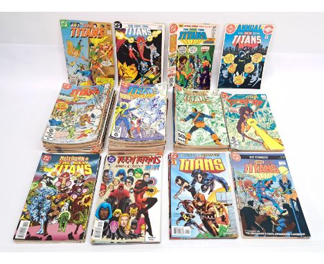 Quantity of DC Teen Titans &amp; related Comics. &nbsp;Includes The New Teen Titans #1, (1984), The New Teen Titans #16 First