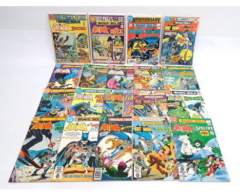 Quantity of DC The Brave &amp; The Bold, Batman related Comics. &nbsp;includes #200 Anniversary Last Issue. &nbsp;Bronze Age,