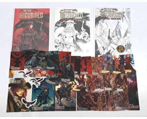 Quantity of&nbsp;Timberwolf Entertainment The Few and Cursed&nbsp;Comics &amp; Promotional Items. &nbsp;Includes The Few and 