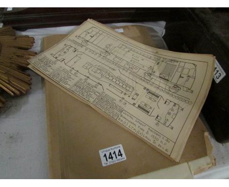 A mixed selection of British Railways diesel locomotive engine charts, diagrams and associated paperwork