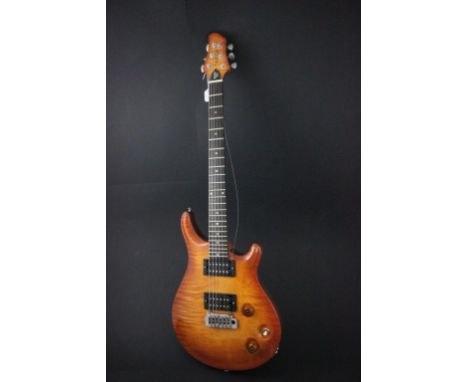 Patrick Eggle Berlin Pro electric guitar in Vintage Gold Burst with all original hardware, original hard case and strap.  Ser
