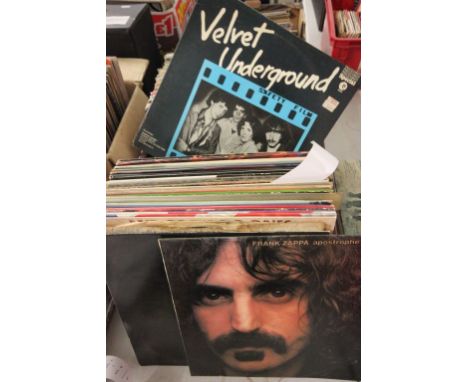 Vinyl - Excellent Rock & Pop collection of over 70 LP's to include Frank Zappa, Family, Bob Dylan, Pink Floyd, Small Faces, C