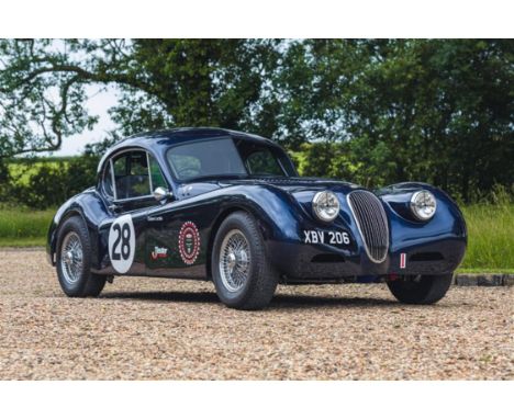 Exquisite 1951, XK120 Coupé fully rebuilt in 2015 by Tester Engineering in the style of the 1951 factory 'LT' cars. Offered a