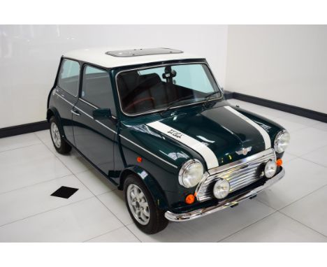 Unrepeatable, 39 miles only on this unregistered 1990, as new, Rover Mini Cooper RSP.Of the 1,650 RSP Mini-Coopers built,1,05