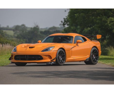 New for 2015, this Special Edition, 'Time Attack' Viper offers 645bhp and 600ft/lbs of torque in a subtle shade of Brilliant 