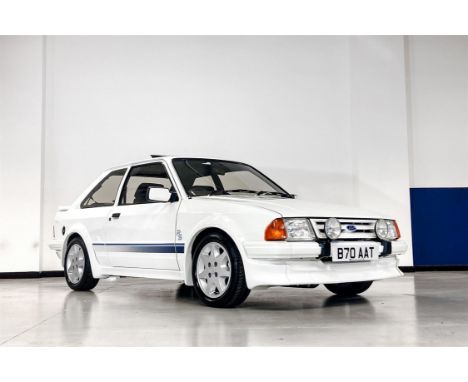 A 'collector quality' example of the sought after Series 1 with only 14,829 miles.The RS Turbo was introduced in 1984 to homo