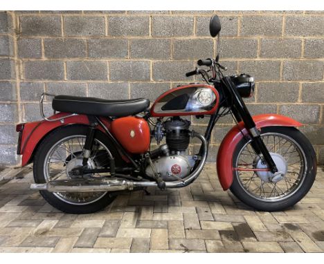 Classic 'old school' 350 on offer at No Reserve.Very early production model shipped to Bassetts in Stoke on 16/12/1960343cc a