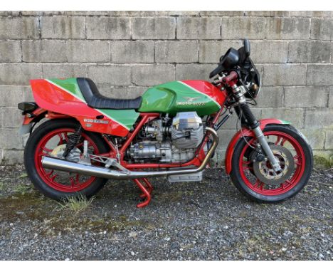 Mike Hailwood "Tribute" Moto Guzzi 850 Le Mans.Very well built 'Mike Hailwood Tribute' Le MansComplete with fairing and headl