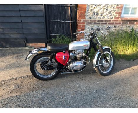 Super-rare BSA "Desert Sled" West Coast Hornet in lovely condition.Built for the 1960s USA West Coast market for off roadersT