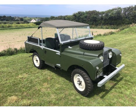 Supplied to the British Army, de-commissioned in 1963 and registered in Jersey in 1966. Restored at a cost of over £35,000.Re