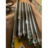 (6) Numatics Pneumatic Cylinders; (1) Model 15000D02-38A ZH-886293-10, (1) (New) Model 1500D02-28A,