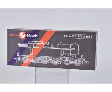 A BOXED SONIC MODEL OO GAUGE GCR/LNER CLASS A5 TANK LOCOMOTIVE, GCR green, No. 373, like new condition with unopened accessor